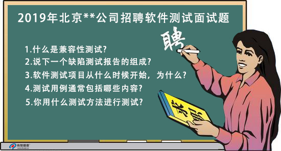 2019年互聯(lián)網企業(yè)軟件測試面試題（常考）